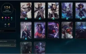 124 SKINS FALTA 11 CHAMP RIVEN EDIÇÃO PRESTIGIO PLATINA 4