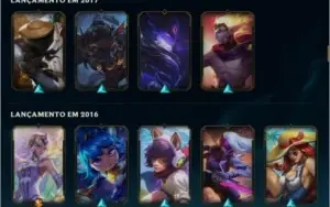 124 SKINS FALTA 11 CHAMP RIVEN EDIÇÃO PRESTIGIO PLATINA 4