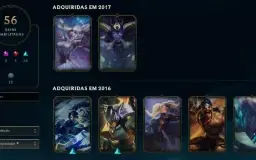 Conta no LOL, LUX Elementalista e EZ Pulsefire a mais barata