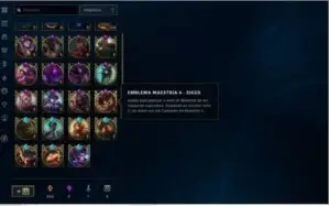 CONTRA LEAGUE OF LEGENDS Diamante todos campeoes 445 skins