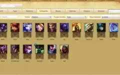 CONTA LOW LEVEL COM 16 CHAMPS E 2 SKINS