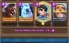 Royalezinho 20 cartas full, maioria pronta pra upar. Baús.