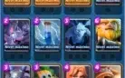 Royalezinho 20 cartas full, maioria pronta pra upar. Baús.