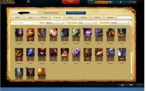 VENDO CONTA DE LOL DIAMANTE 5 ALGUMAS SKIN 37 CHAMPIONS