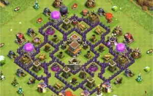 Clash Of Clans : CV 8 Semi-Full