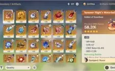 CONTA GENSHIN IMPACT AR.54|VENTI|GANYU|KLEE|ZHONGLI|KEQUING