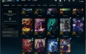 Conta LOL - Grão Mestre 400+pdl, 25+ pdl p/ win, w/r alta