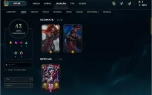 Conta league of legends