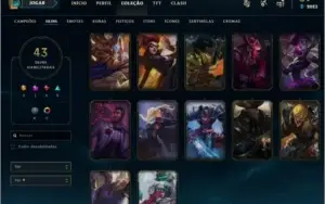 Conta league of legends
