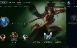 Conta DIAMOND V - 53 SKINS - 127 CHAMPIONS