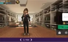 Conta de Avakin feminina nível 42