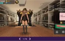 Conta de Avakin feminina nível 42