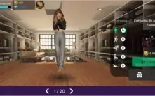 Conta de Avakin feminina nível 42