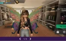Conta de Avakin feminina nível 42