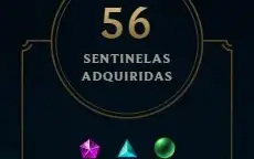 CONTA DIAMANTE COLECIONADOR LEAGUE OF LEGENDS