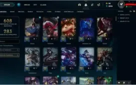 CONTA MUITO TOP - FULL CHAMP, , 227 SKINS. VEM CONFERI