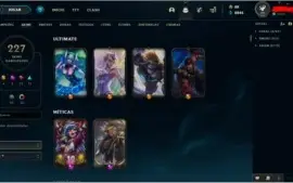 CONTA MUITO TOP - FULL CHAMP, , 227 SKINS. VEM CONFERI