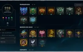 Conta Platina 4 252 skins