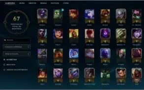Conta de League of legends