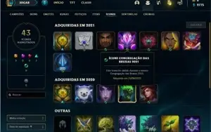 Conta prata 3 com 37 Champs e 12 Skins