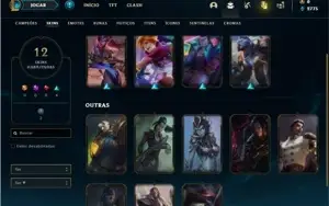 Conta prata 3 com 37 Champs e 12 Skins