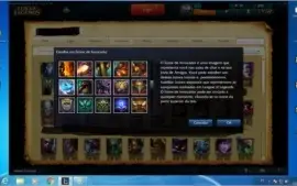 Conta Prata V com Borda 34 skins só skin rara e 70 Champions