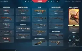 Conta Valorant C/ 56 Skins Compradas (13 Facas) +4.5k Gastos