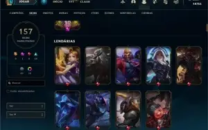 CONTA LOL (SEASON 3) + WILDRIFT (Mestre) + VALORANT
