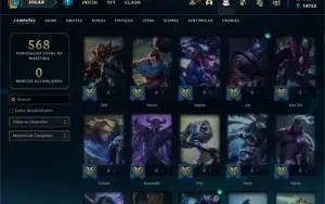 CONTA LOL (SEASON 3) + WILDRIFT (Mestre) + VALORANT