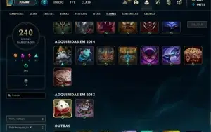 CONTA LOL (SEASON 3) + WILDRIFT (Mestre) + VALORANT