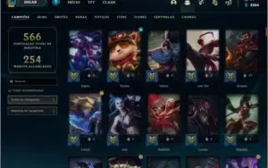 CONTA LEGUE OF LEGENDS BARATA
