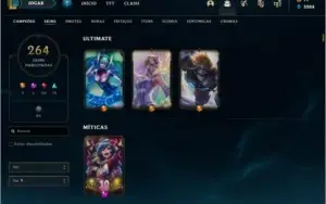 CONTA LEGUE OF LEGENDS BARATA
