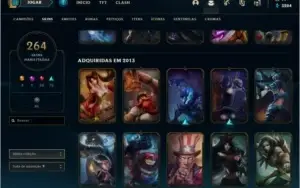 CONTA LEGUE OF LEGENDS BARATA