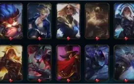 Conta League of Legends - 350 skins