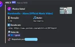 BOT De Música 100% seu (COM SLASH COMMANDS)
