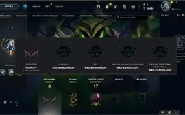 Conta Ferro 4 PDL NEGATIVO (skins lendárias!)