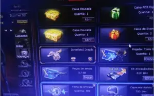 Conta Crossfire Major de prata 2vips 27m.n 2 char de zp,