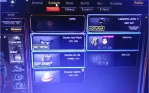 Conta Crossfire Major de prata 2vips 27m.n 2 char de zp,