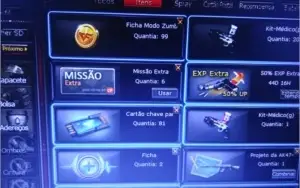 Conta Crossfire Major de prata 2vips 27m.n 2 char de zp,