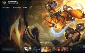 Conta Bronze II/Varias skins e champs