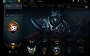 Conta LoL Platina III