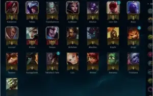 Conta LOL GOLD + 5 skin BARATO
