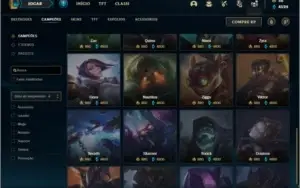 Conta Unranked com 125 Champs e 92 Skins