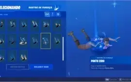 Conta de fortnite com passe atual e skin de natal rara
