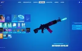 Fortnite conta 30 Skins, 10.500 Vbucks.