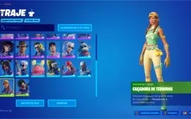 Fortnite conta 30 Skins, 10.500 Vbucks.