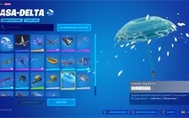 Fortnite conta 30 Skins, 10.500 Vbucks.