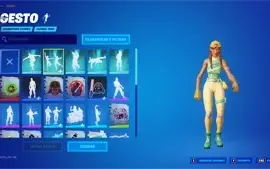 Fortnite conta 30 Skins, 10.500 Vbucks.