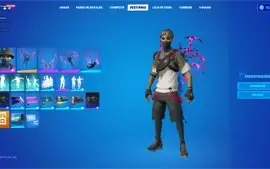 Fortnite conta 30 Skins, 10.500 Vbucks.