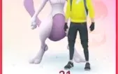 CONTA POKÉMON GO LV 31 TIME VERMELHO - MEWTWO + EX + LEND